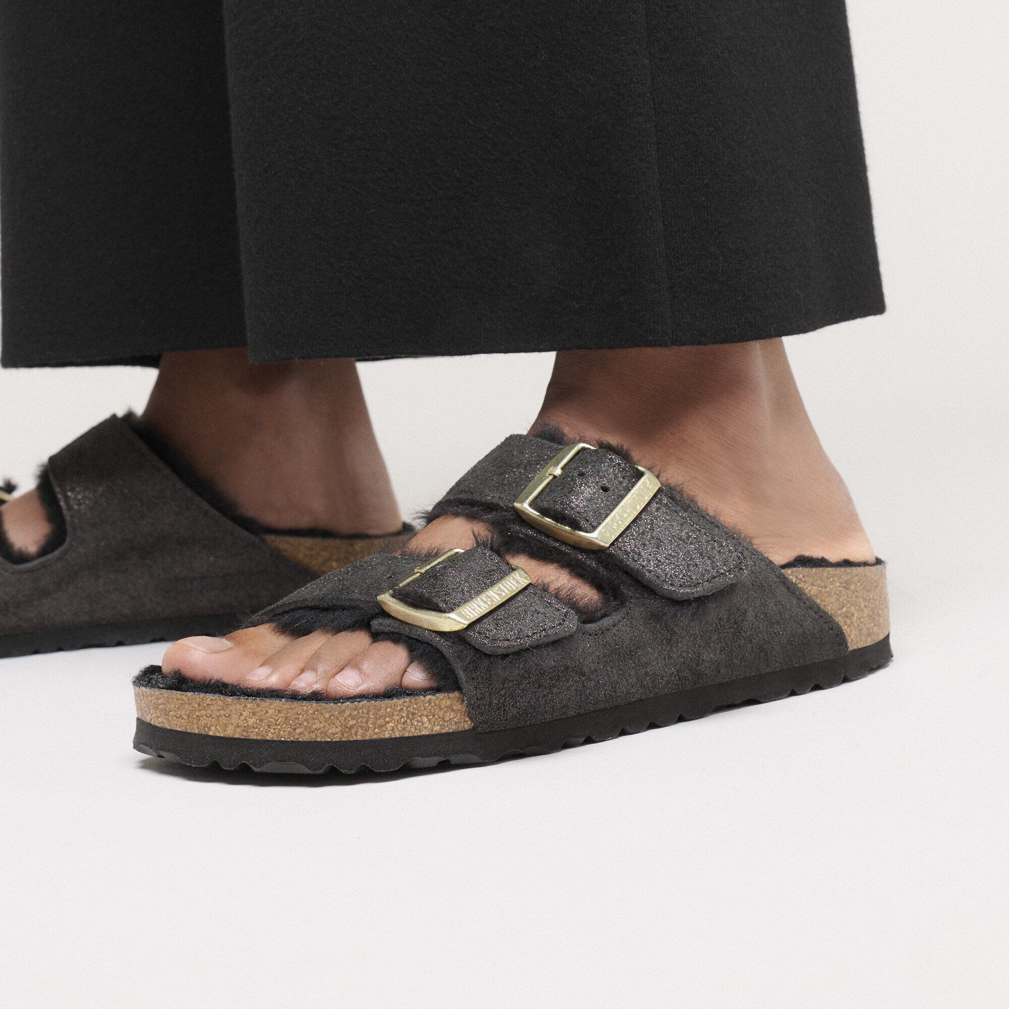 Arizona Shearling Suede Leather/Fur