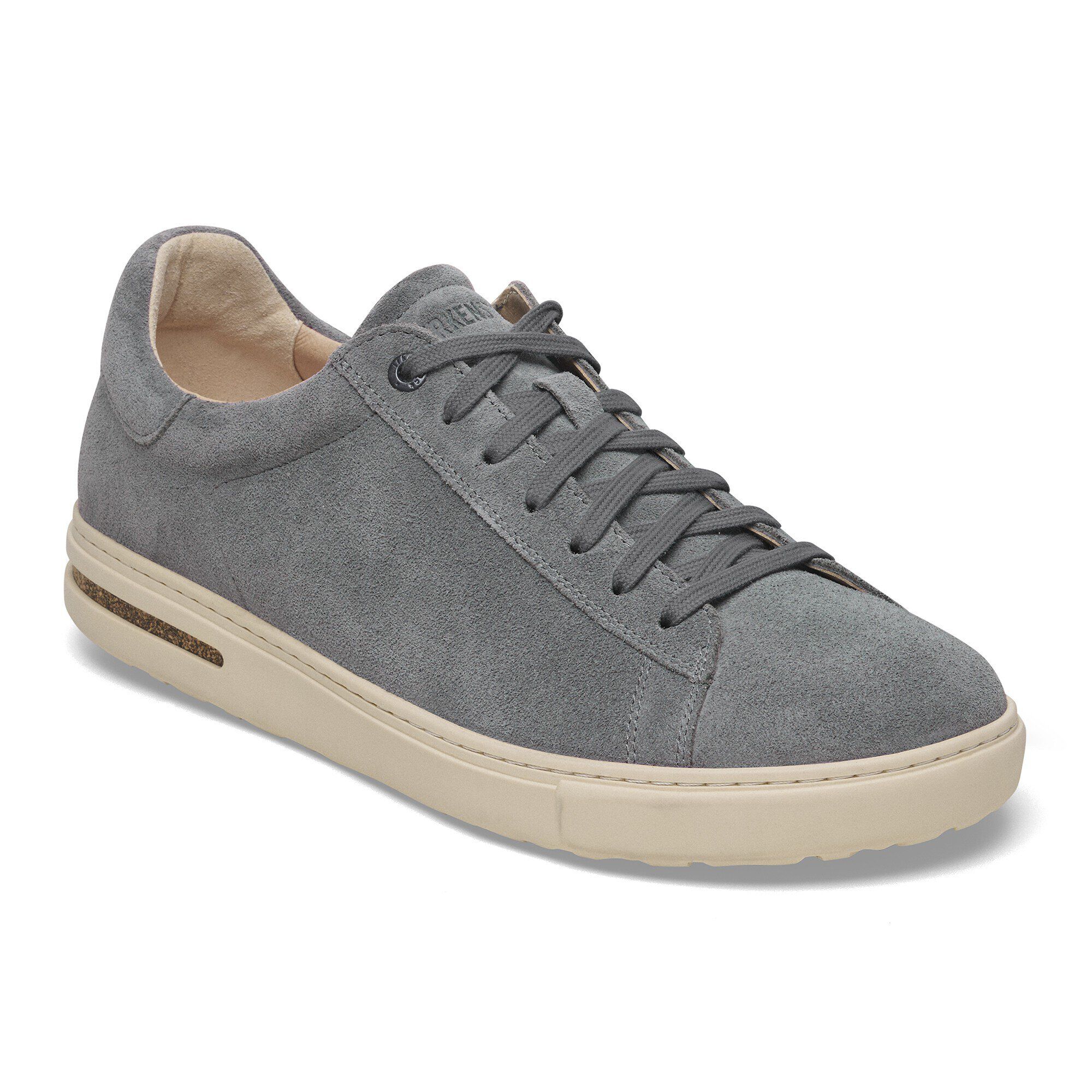 Bend Low Suede Leather in Color Basalt Gray | BIRKENSTOCK US