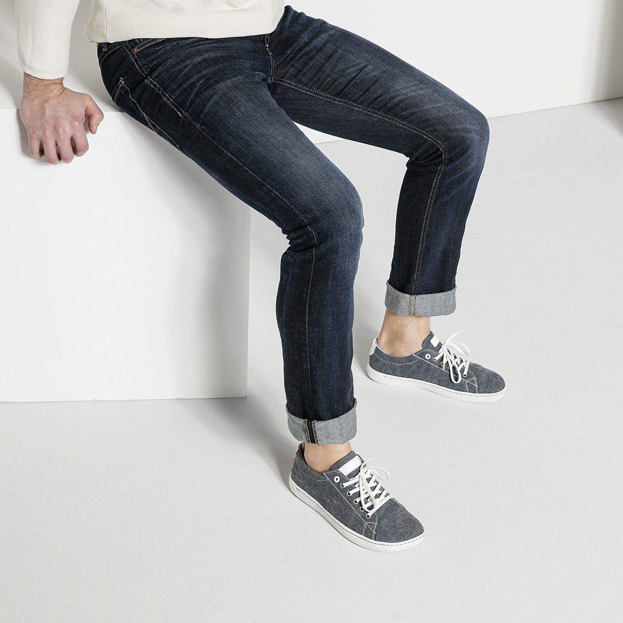   Close-up with a male model