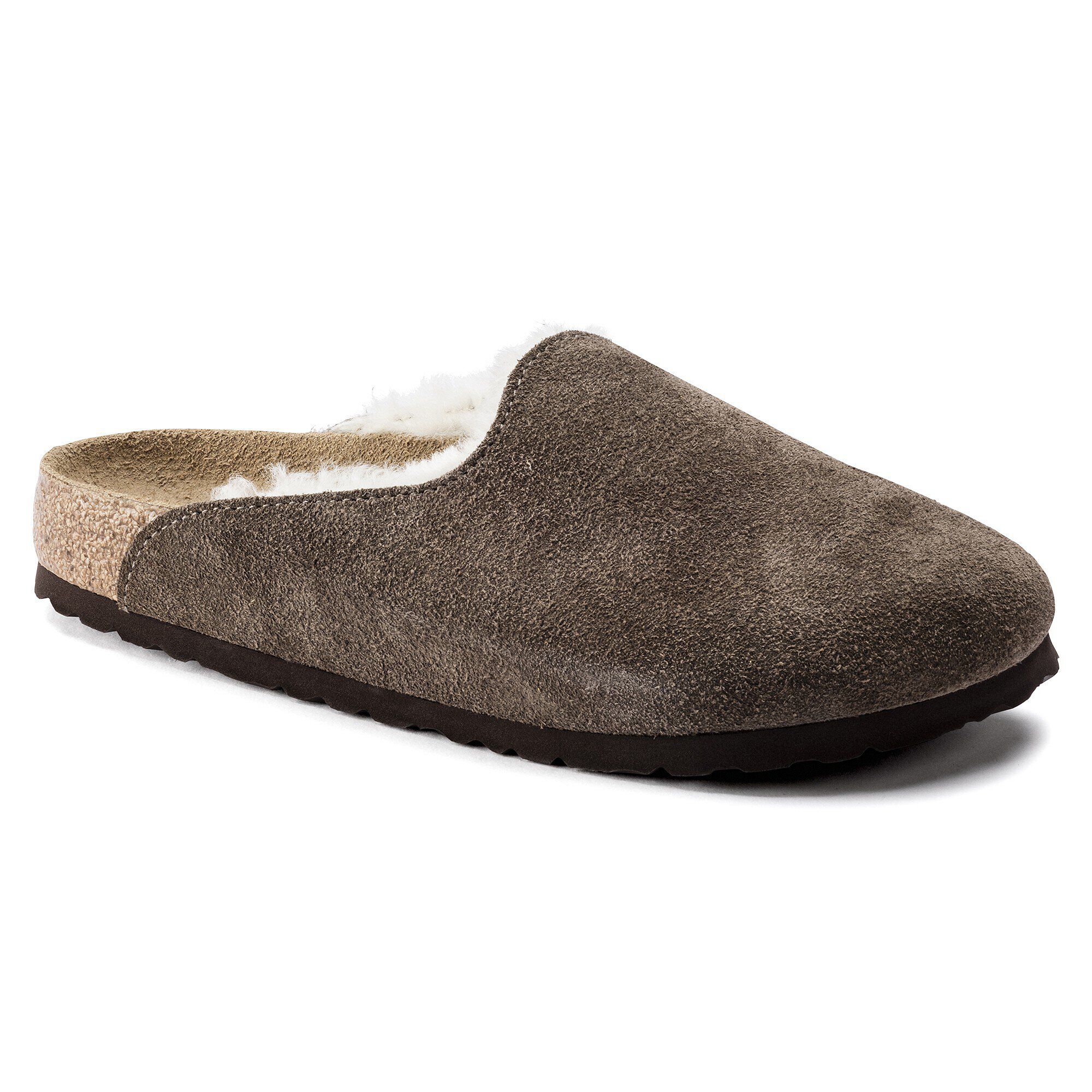 Amsterdam Shearling Suede Leather