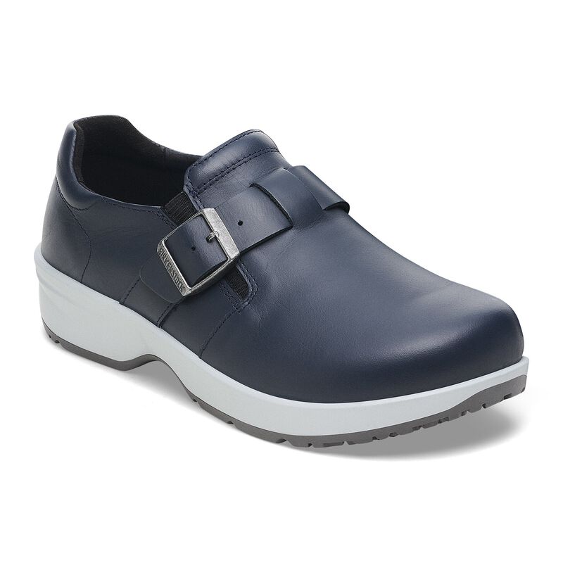 BIRKENSTOCK Caris PRO Natural Leather White Trail Easy detail