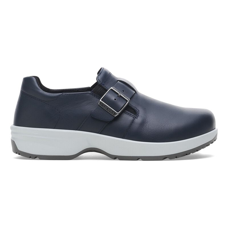 BIRKENSTOCK Caris PRO Natural Leather Navy Walk Edit detail