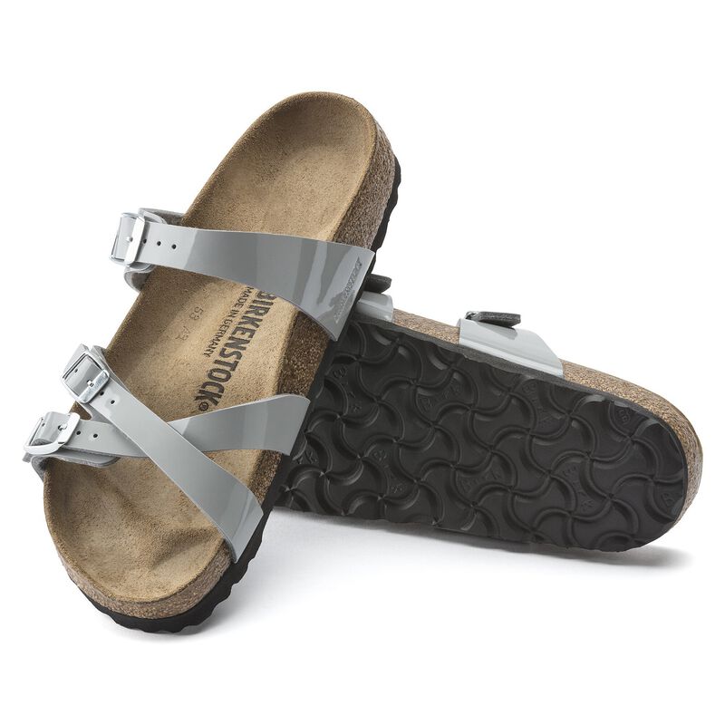 BIRKENSTOCK Franca Birko-Flor Patent Patent Alloy Soft Sole detail