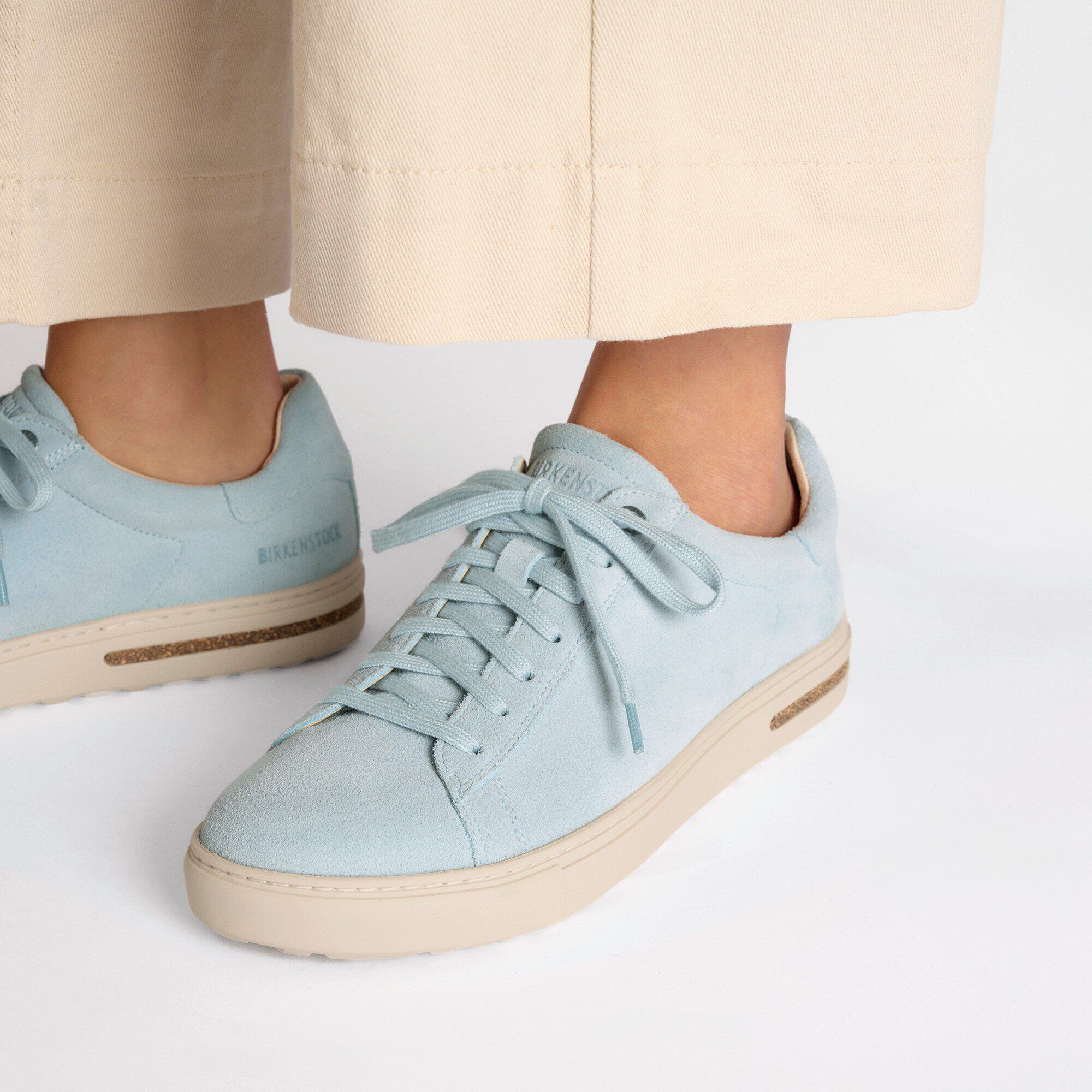 Bend Low Suede Leather Close-up with a female model