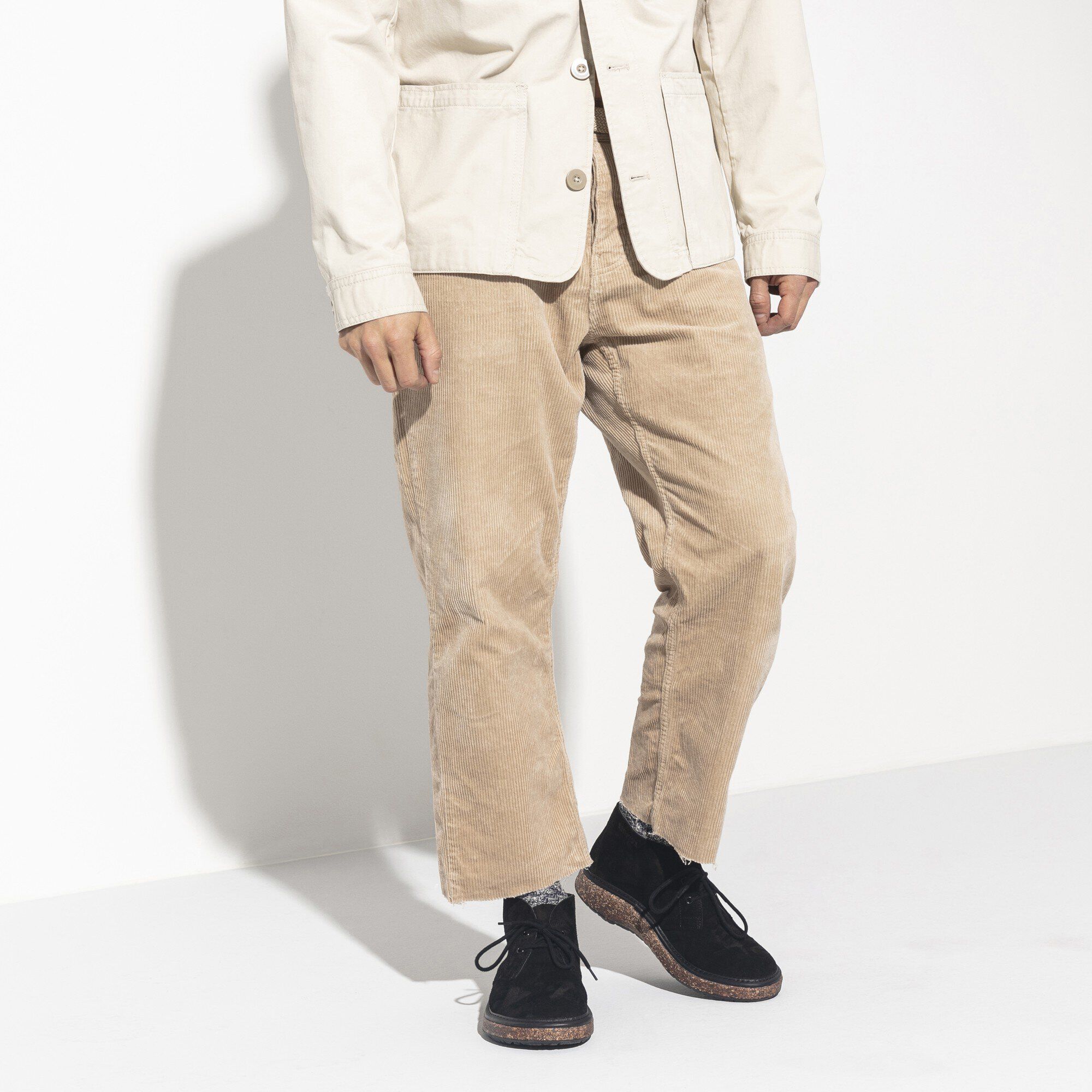   Close-up with a male model
