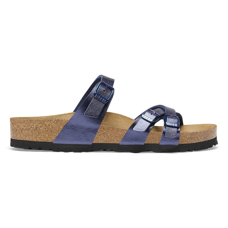 BIRKENSTOCK Franca Birko-Flor Graceful Midnight Blue Walk Edit detail
