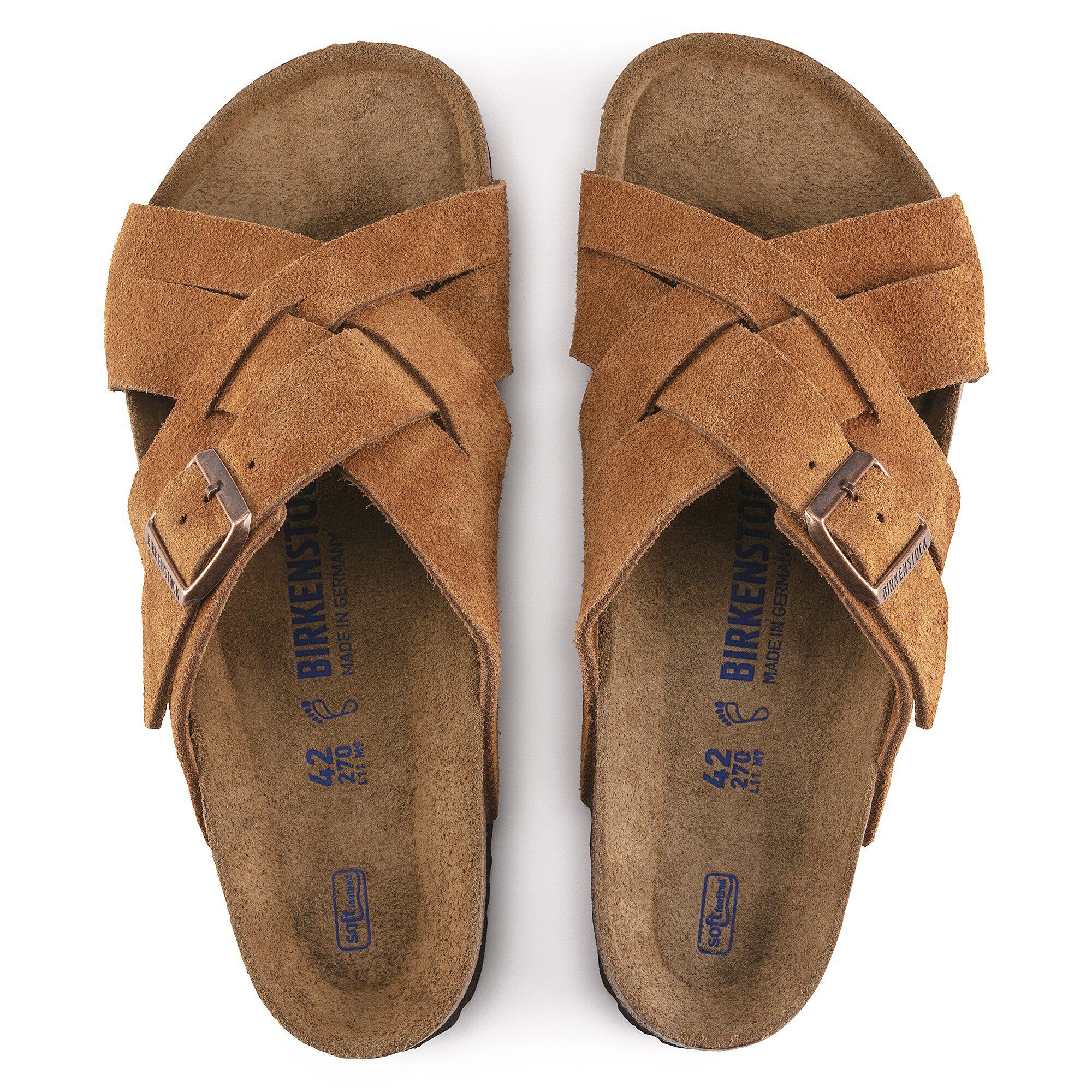 Lugano Soft Footbed Suede Leather