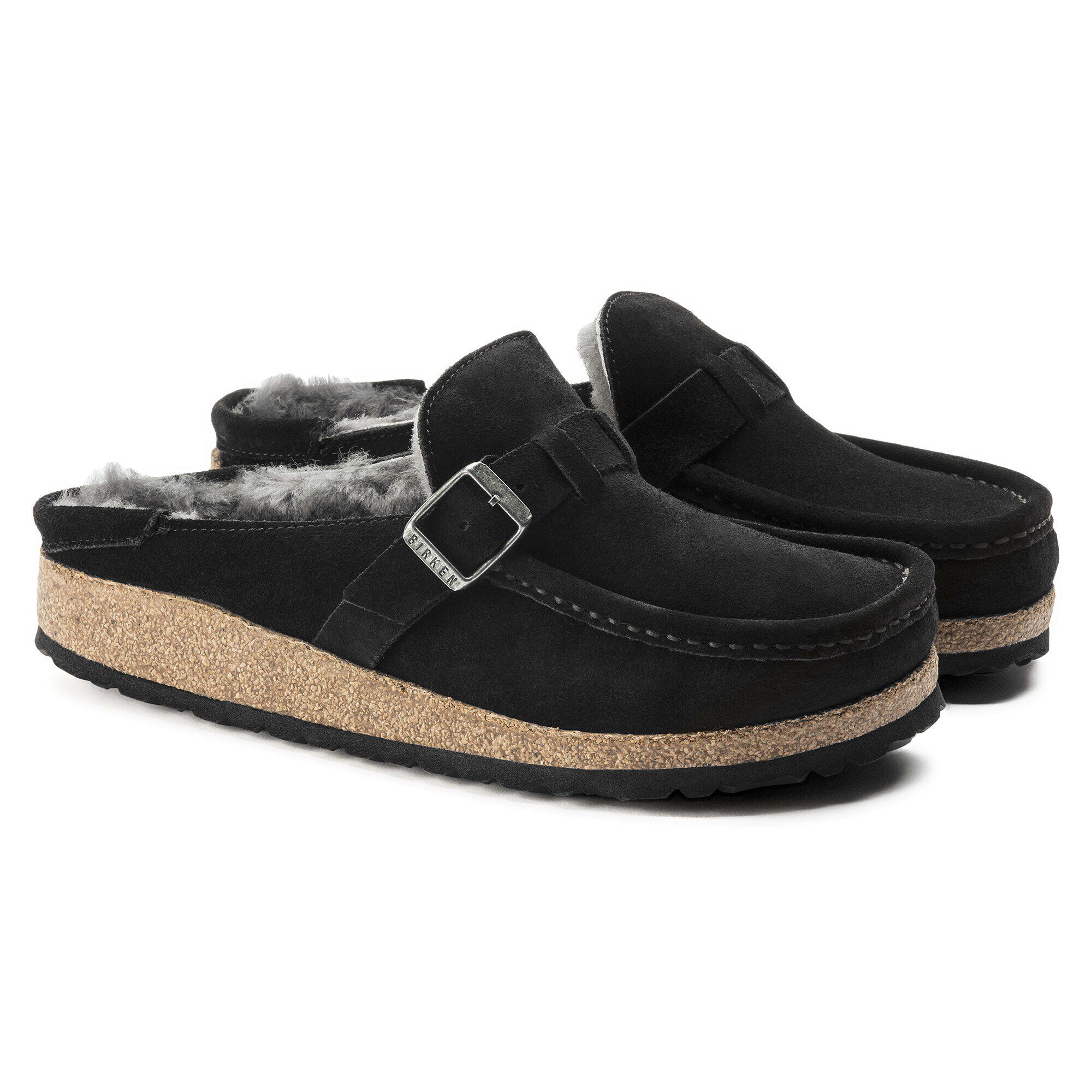 Buckley Shearling Suede Leather