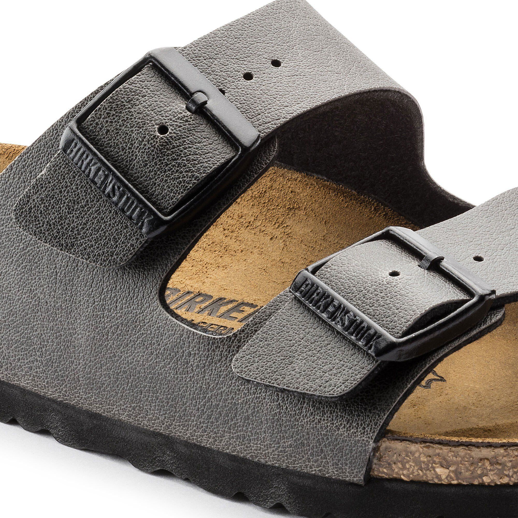 Arizona Birko-Flor in Color Pull Up Anthracite | BIRKENSTOCK US