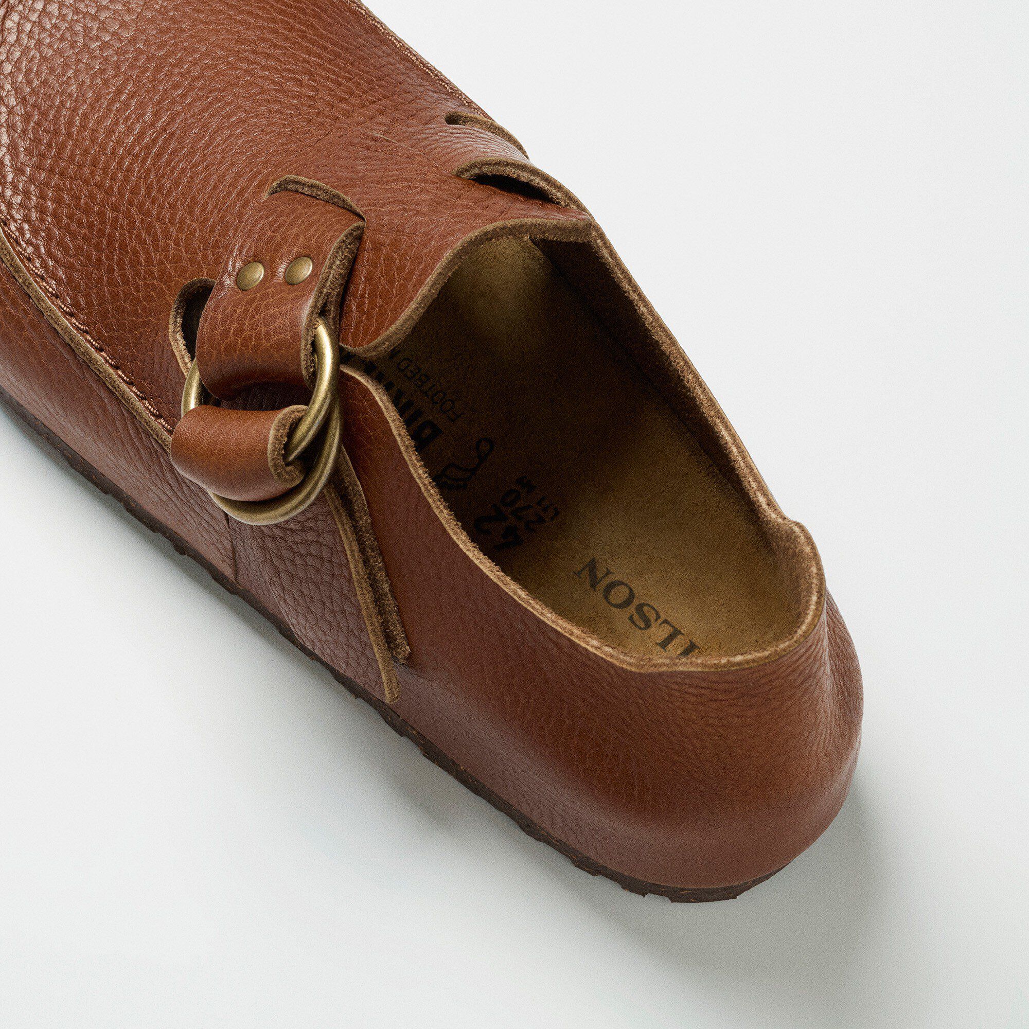 BIRKENSTOCK × フィルソン FILSON London Moccasin Leather in Color Roast | BIRKENSTOCK US