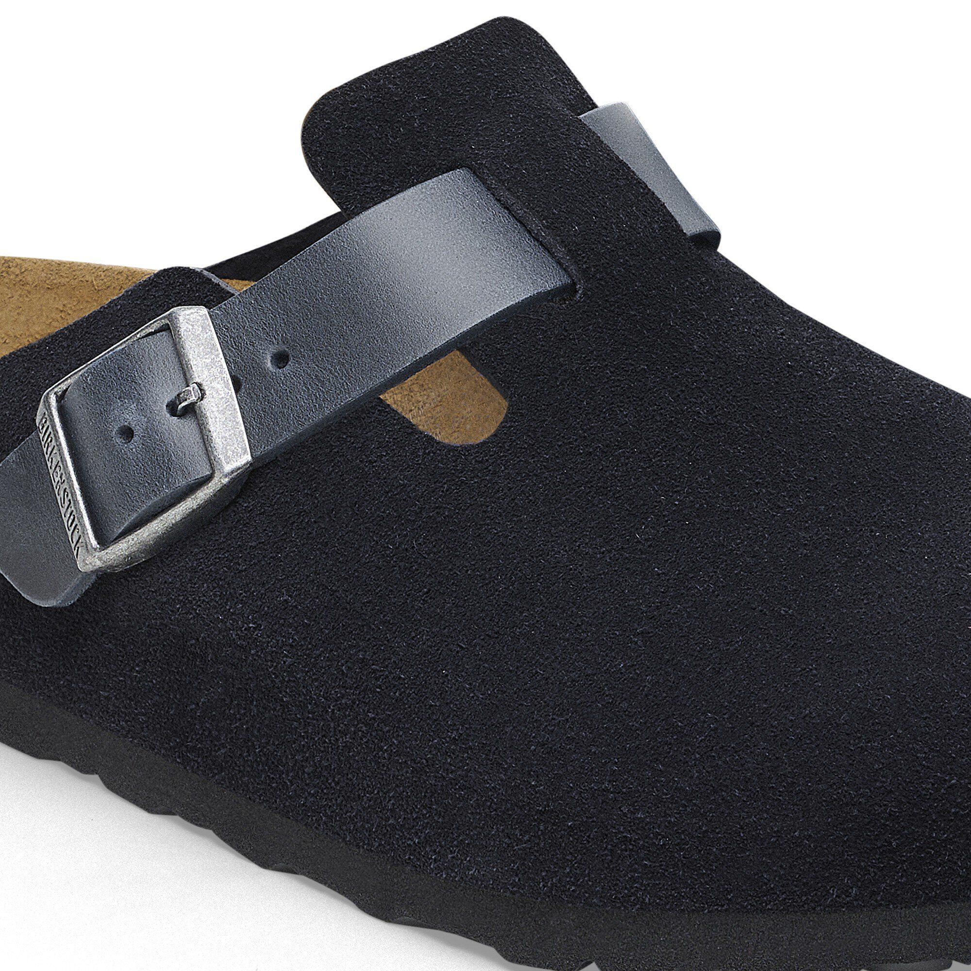 値下げしました！　BIRKENSTOCK BOSTON 38 Men's Birkenstock Boston – Midnight Leather | Plaza Shoe Store