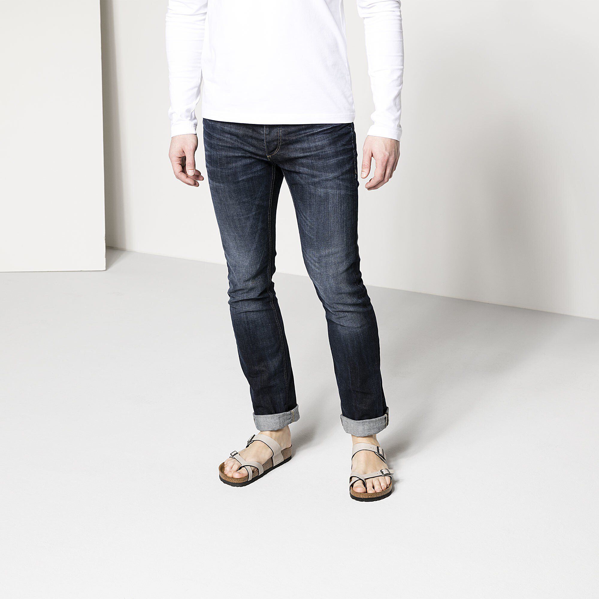   Close-up with a male model