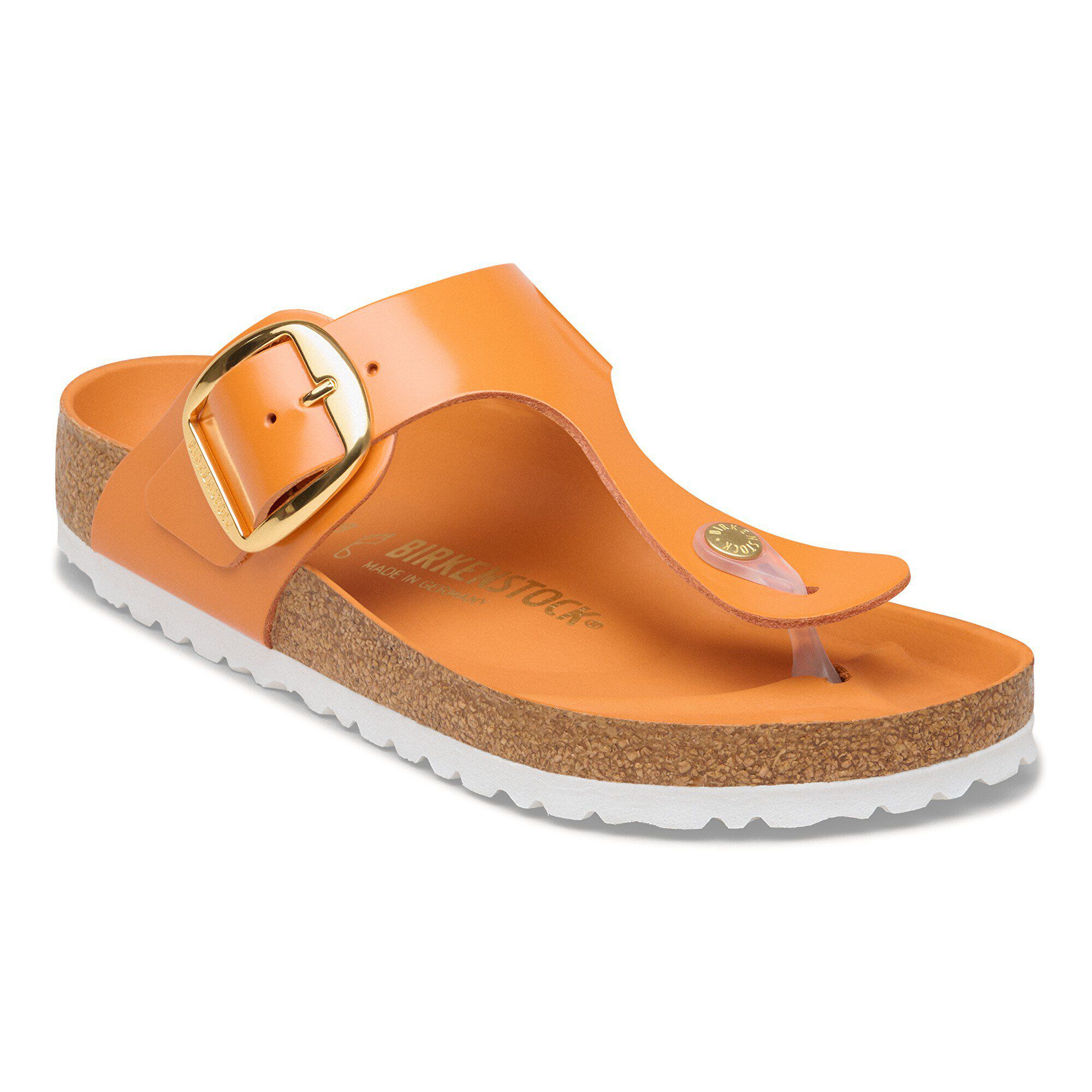 Gizeh Big Buckle Natural Leather Patent