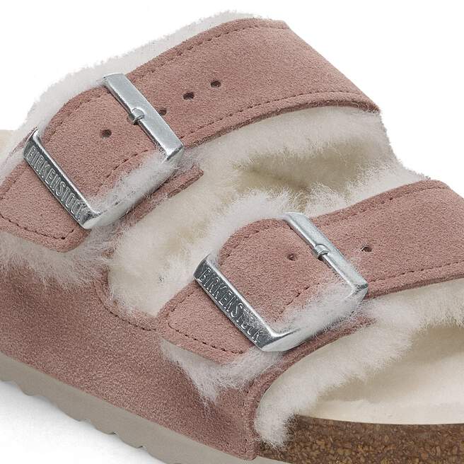 Arizona Shearling Suede Leather