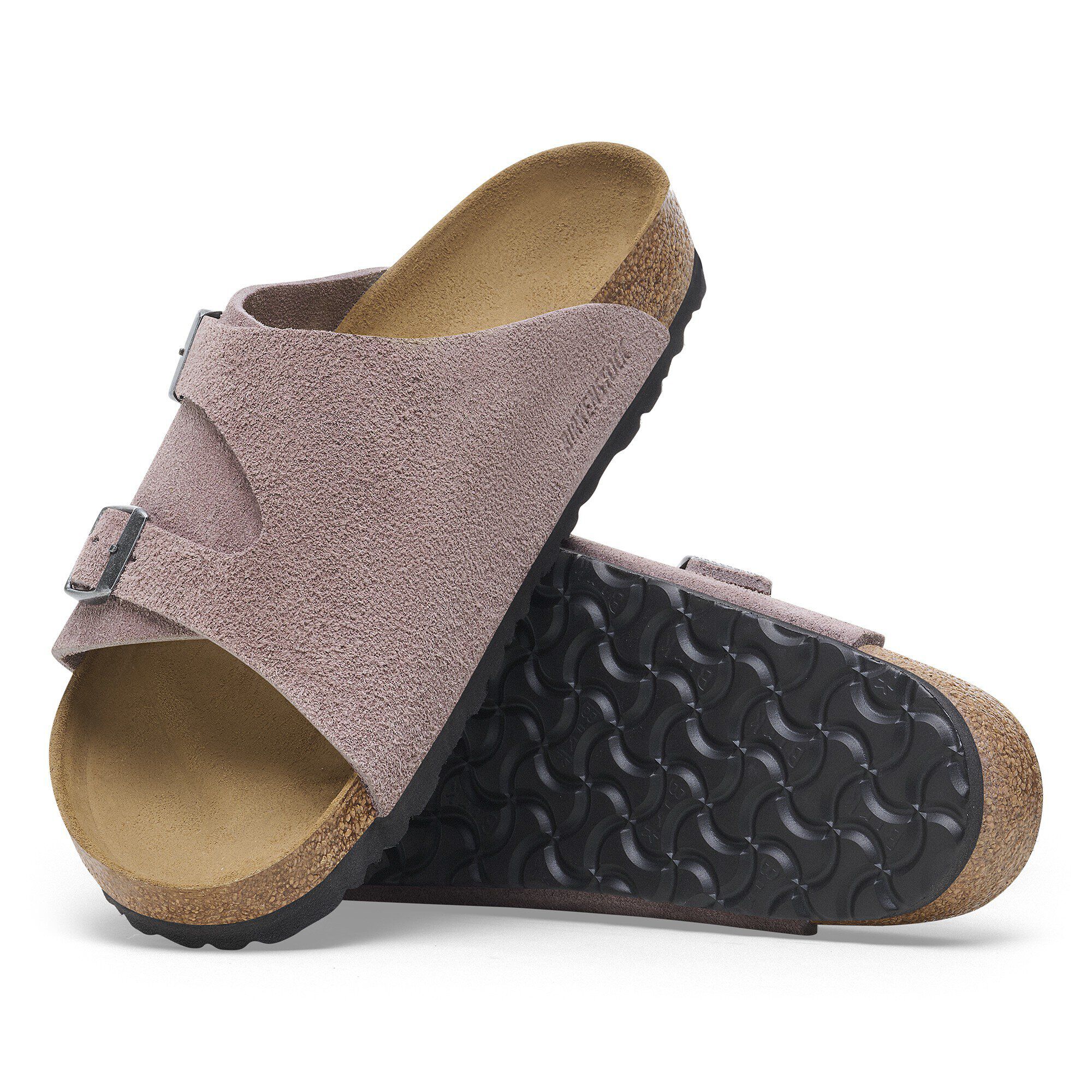 新品　BIRKENSTOCK Zürich BS Faded Purple 38 Zürich Suede Leather in Color Faded Purple | BIRKENSTOCK US