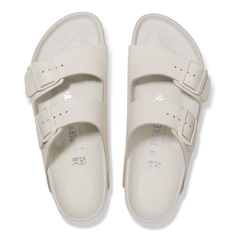 BIRKENSTOCK Arizona Leather Eggshell City Comfort detail