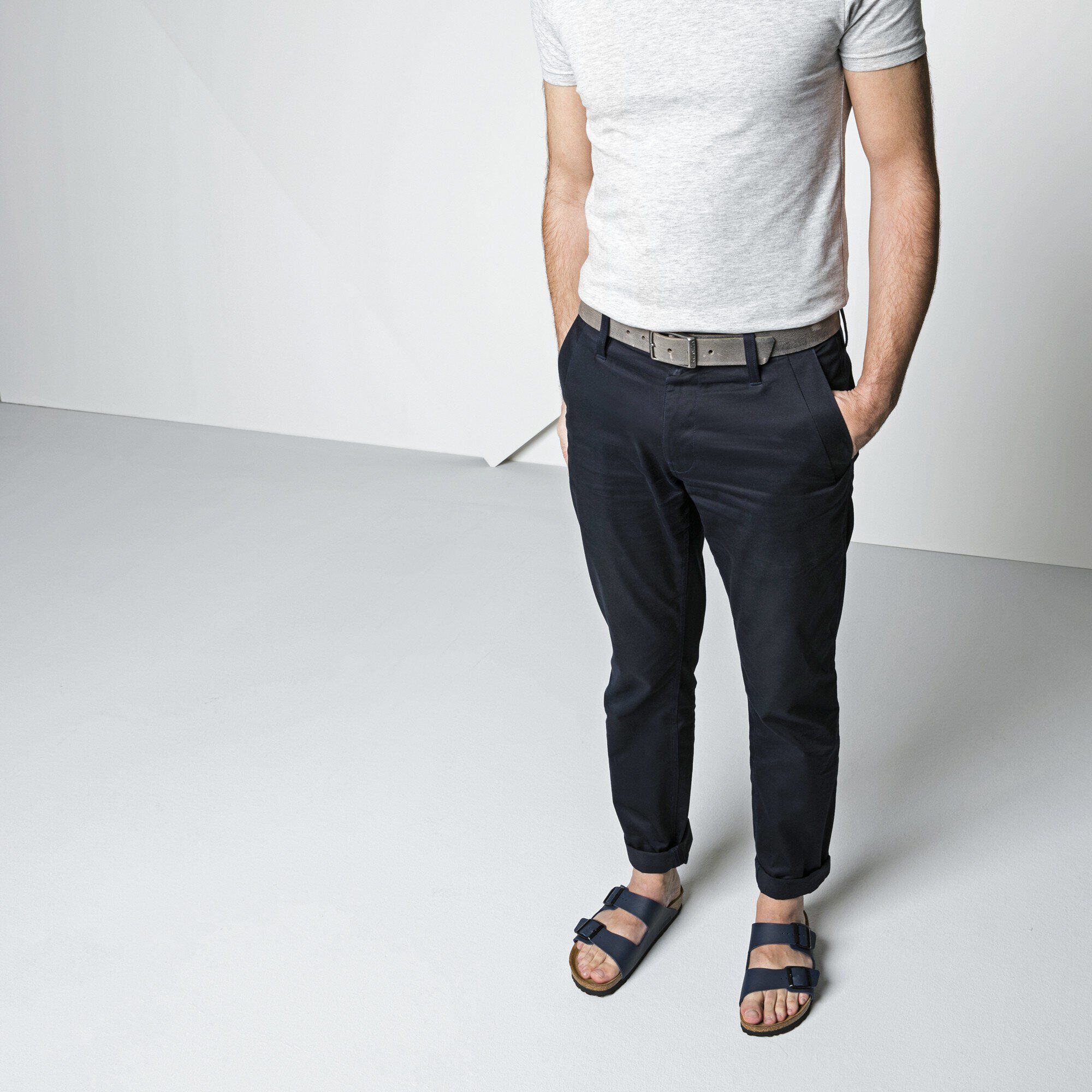   Close-up with a male model