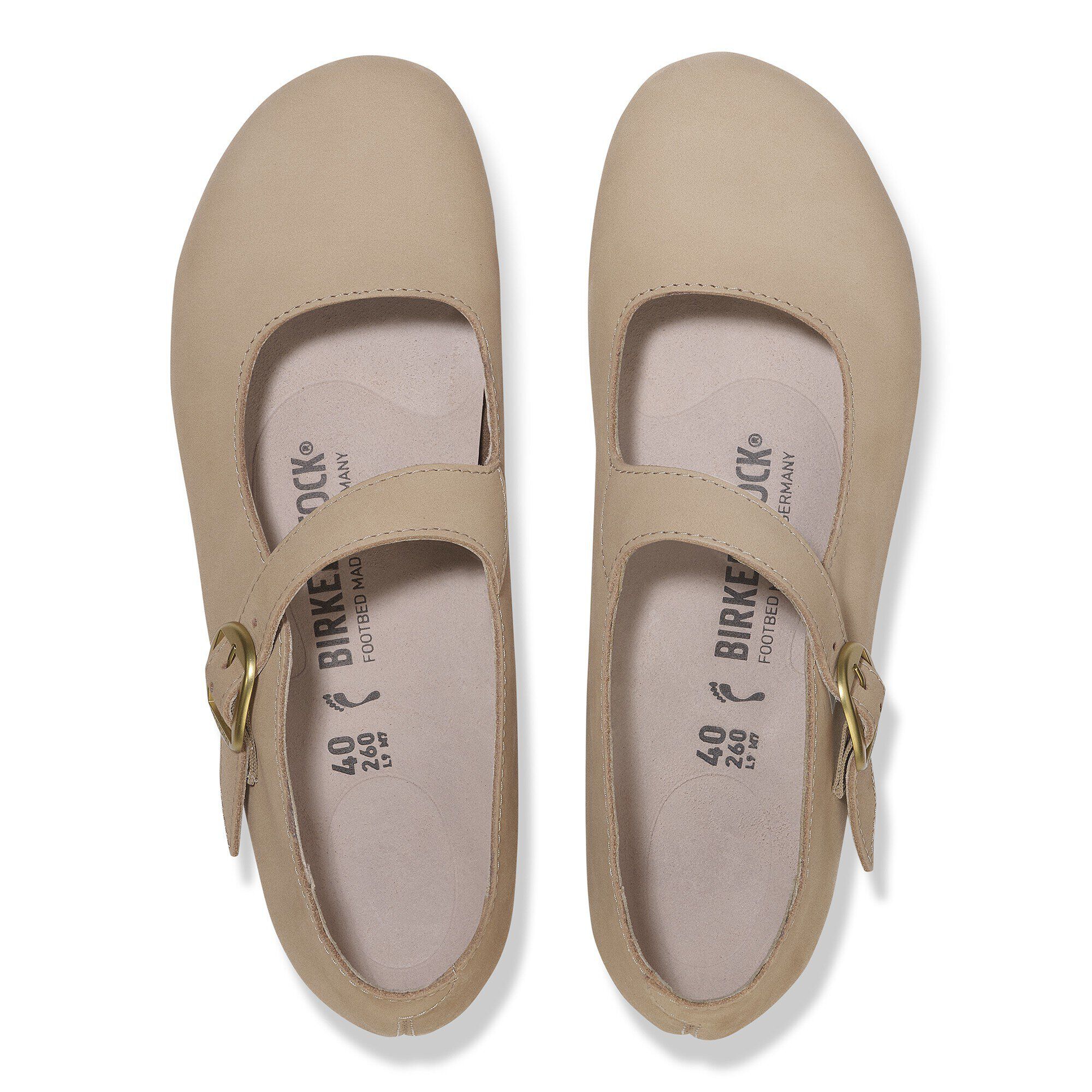 Tracy Nubuck Leather in Color Sand | BIRKENSTOCK US