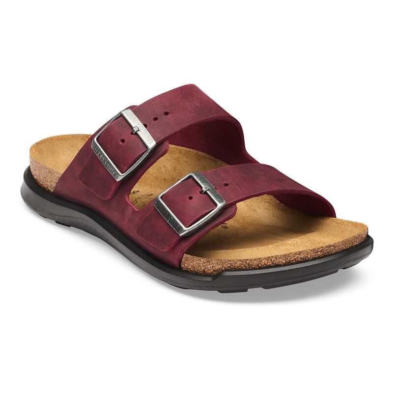BIRKENSTOCK Arizona Crosstown Waxy Leather Zinfandel Contour Sole detail