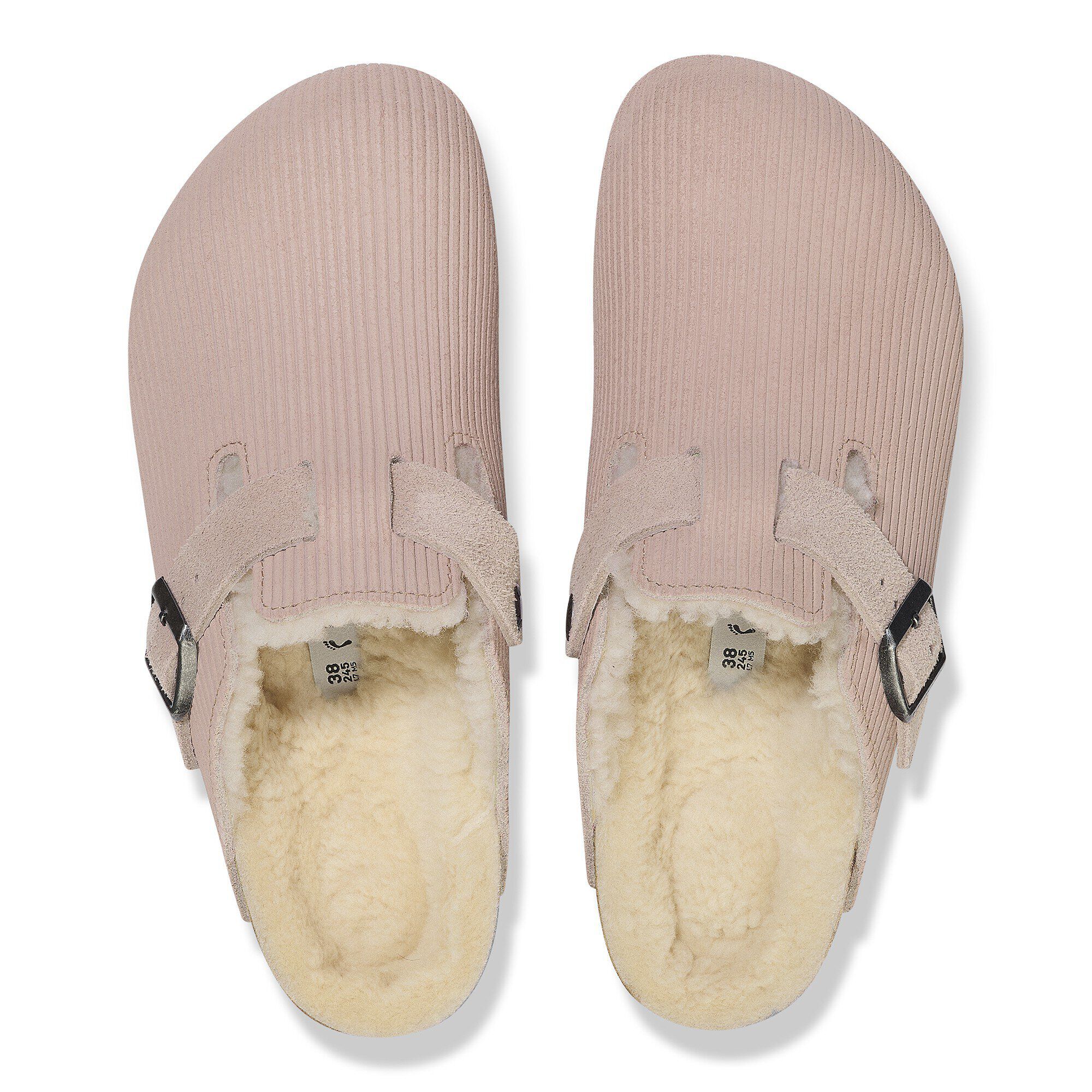 Boston VL Corduroy Teddy Shearling Suede Leather/Fur