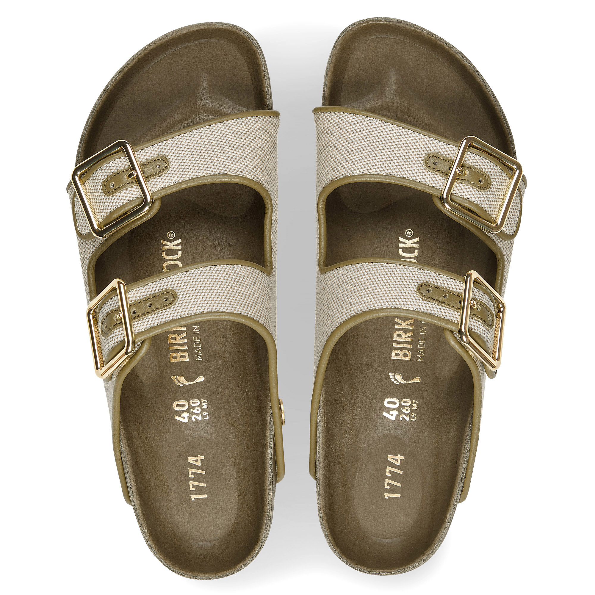 1774 Arizona French Piping Leather/Textile - a top view