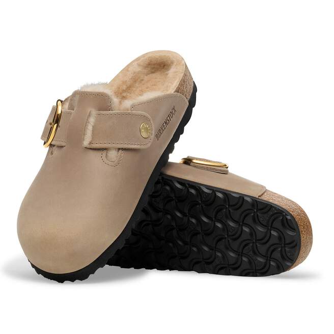 Boston Big Buckle Shearling Natural Leather Oiled image numéro 5