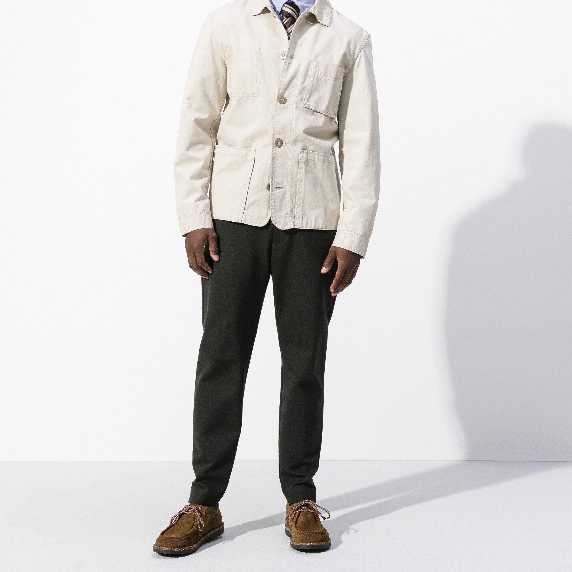   Close-up with a male model