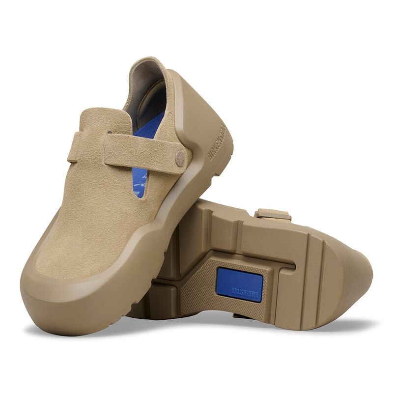 BIRKENSTOCK Reykjavik Nubuck Leather Triple Taupe Walk Edit detail