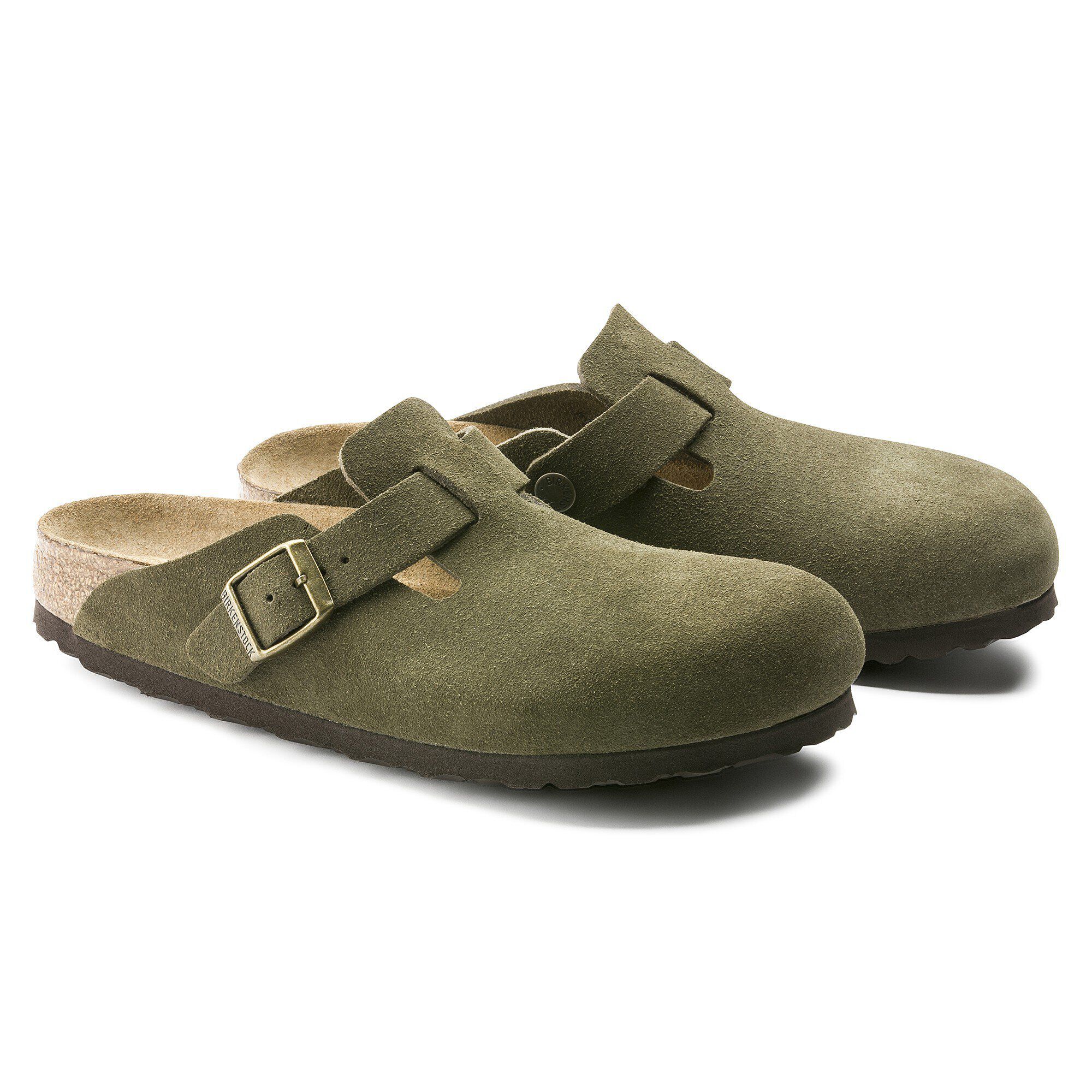 Boston Soft Footbed Suede Leather