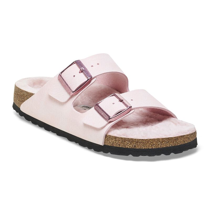 BIRKENSTOCK Arizona Microfaser Desert Dust Light Rose Soft Sole detail