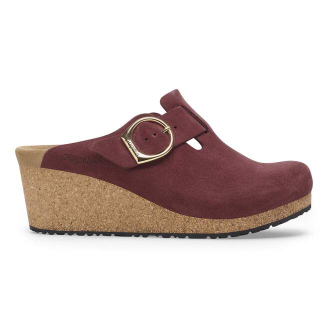 Sw 656 Fanny Suede Leather in Color Berry Crush | BIRKENSTOCK Canada