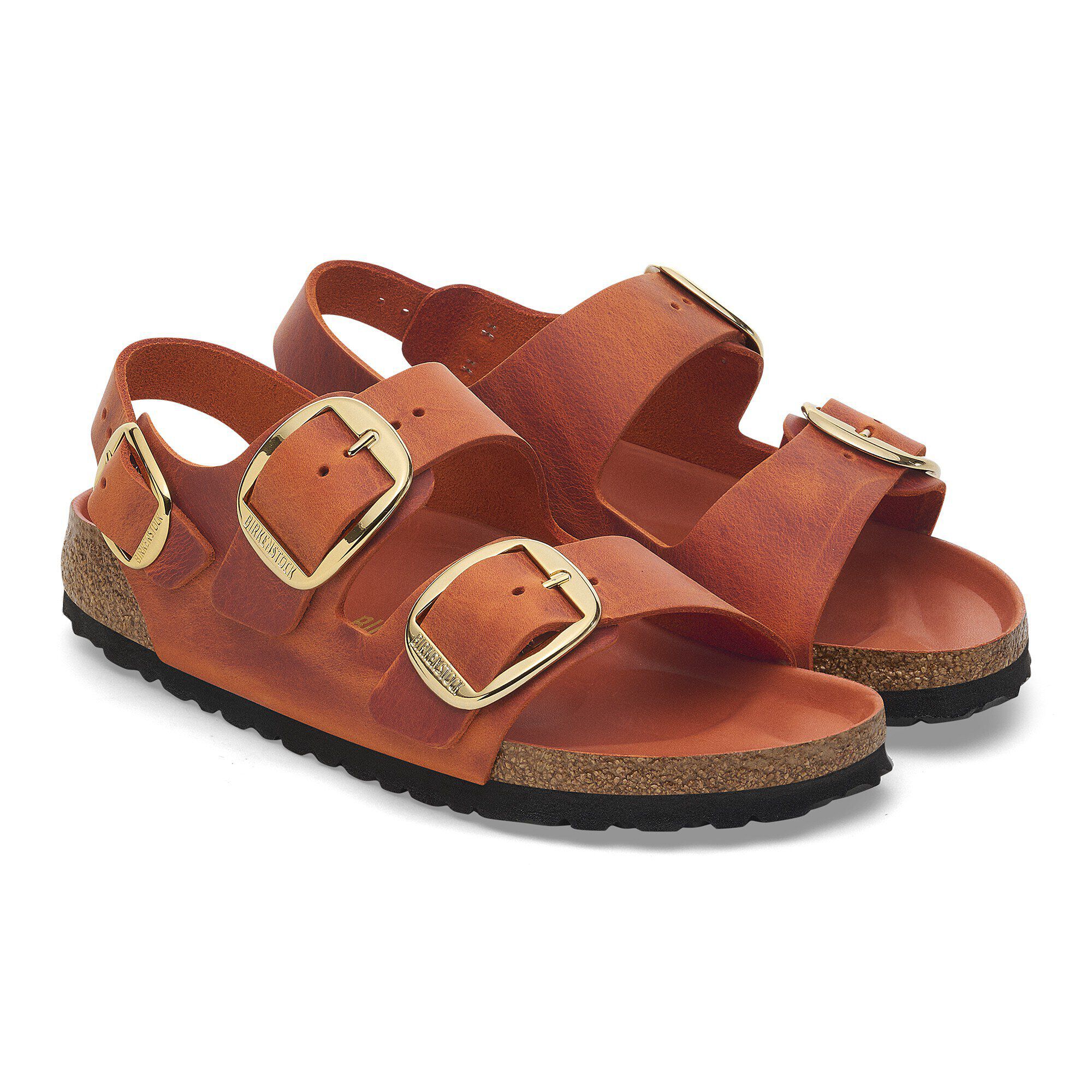 Milano Big Buckle Oiled Leather