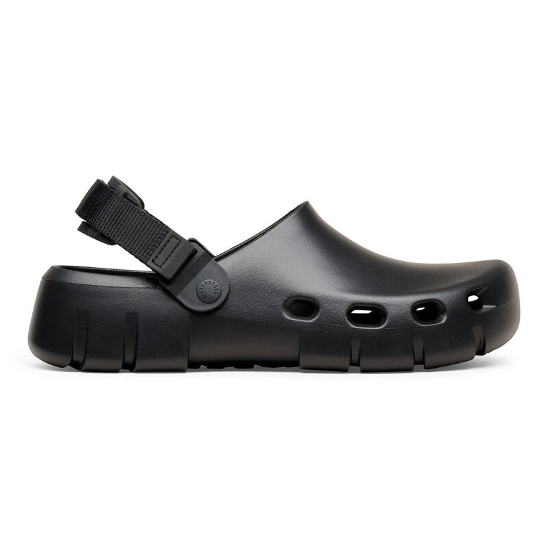 BIRKENSTOCK Birki Flow TEX EVA Black Lounge Fit detail