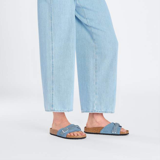 Oita Braided Suede Leather