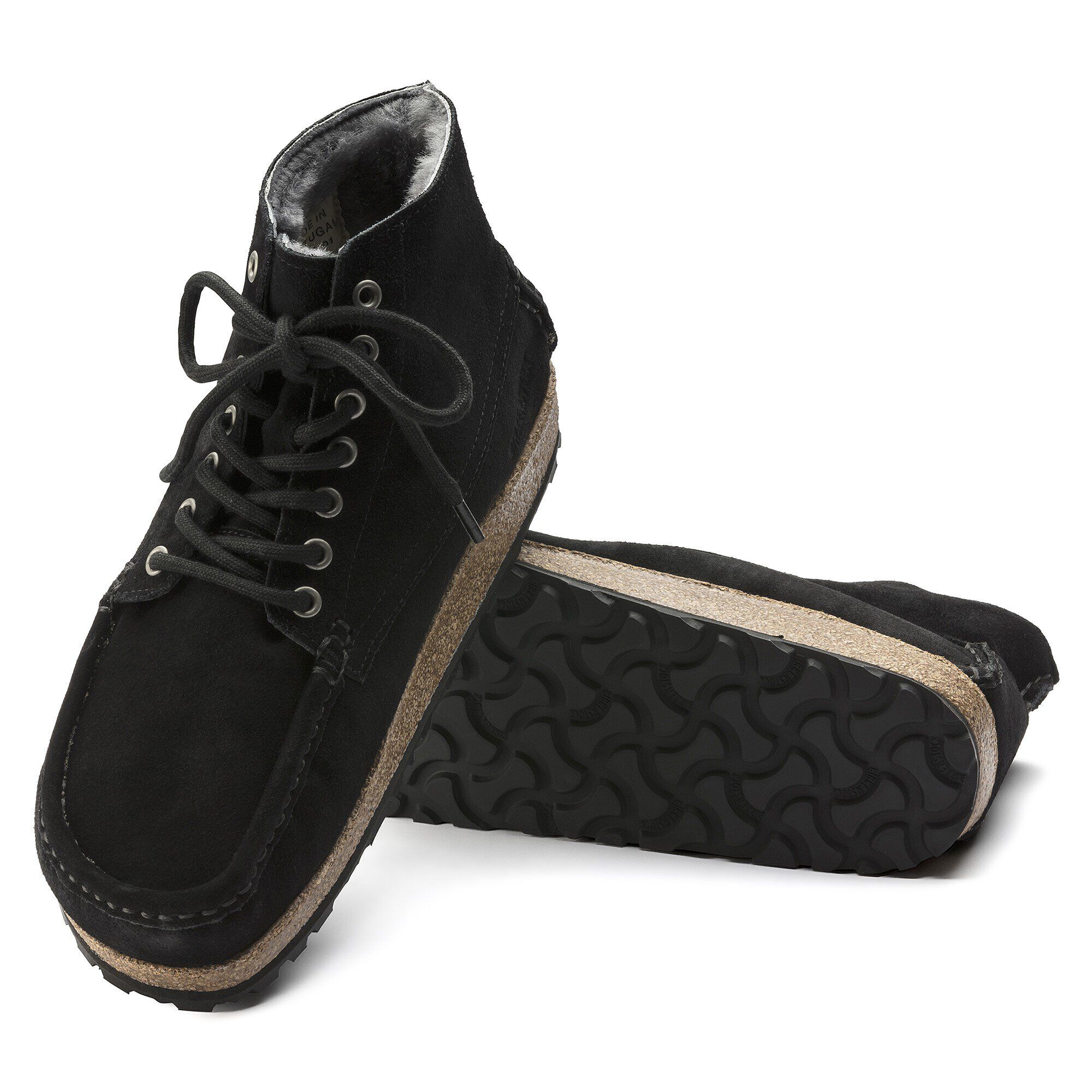 Marton Shearling Suede Leather