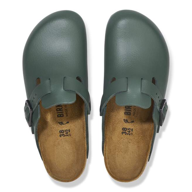 Sw 656 Boston Pro Leather in Color Thyme | BIRKENSTOCK US