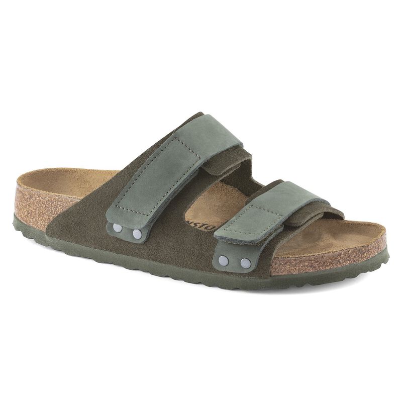 BIRKENSTOCK Uji Nubuck Leather/Suede Black Walk Edit detail