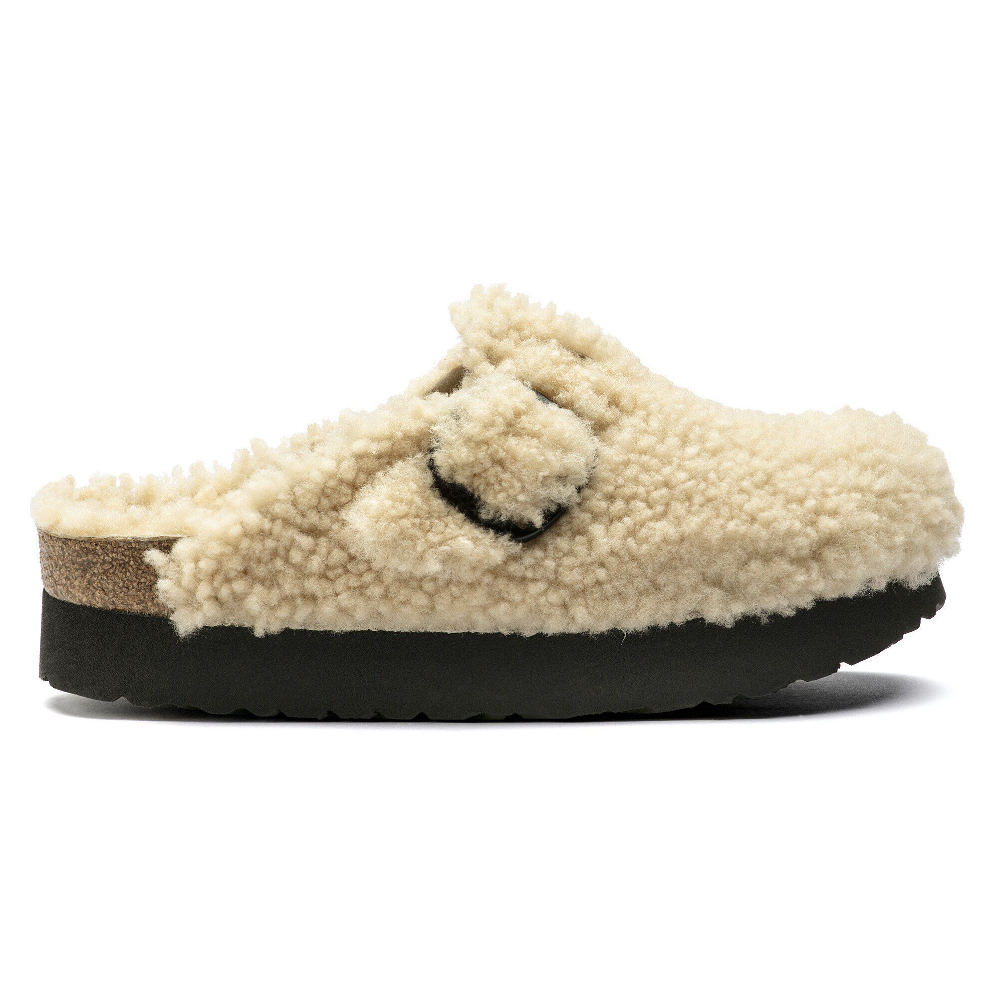 Boston Big Buckle Flex Platform Shearling