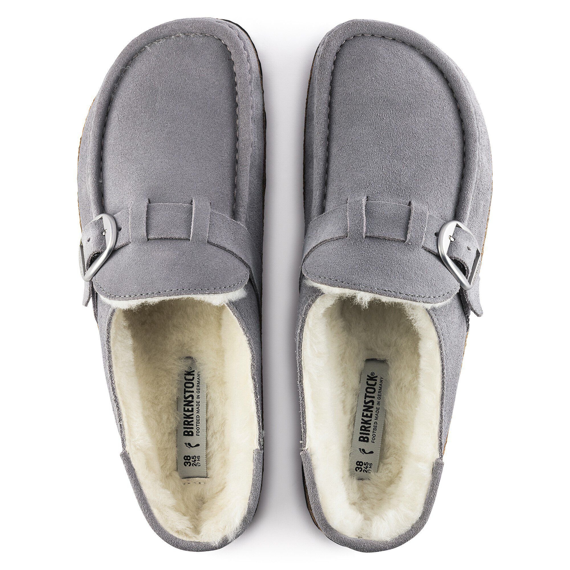 Buckley Shearling Suede Leather