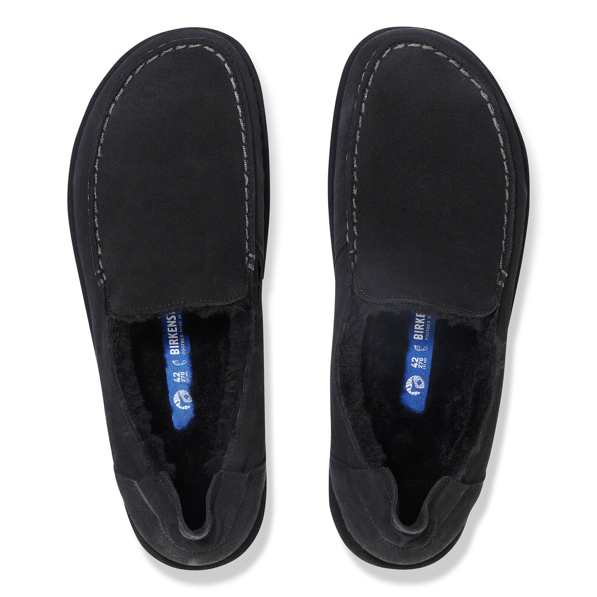 Utti Shearling Suede Leather