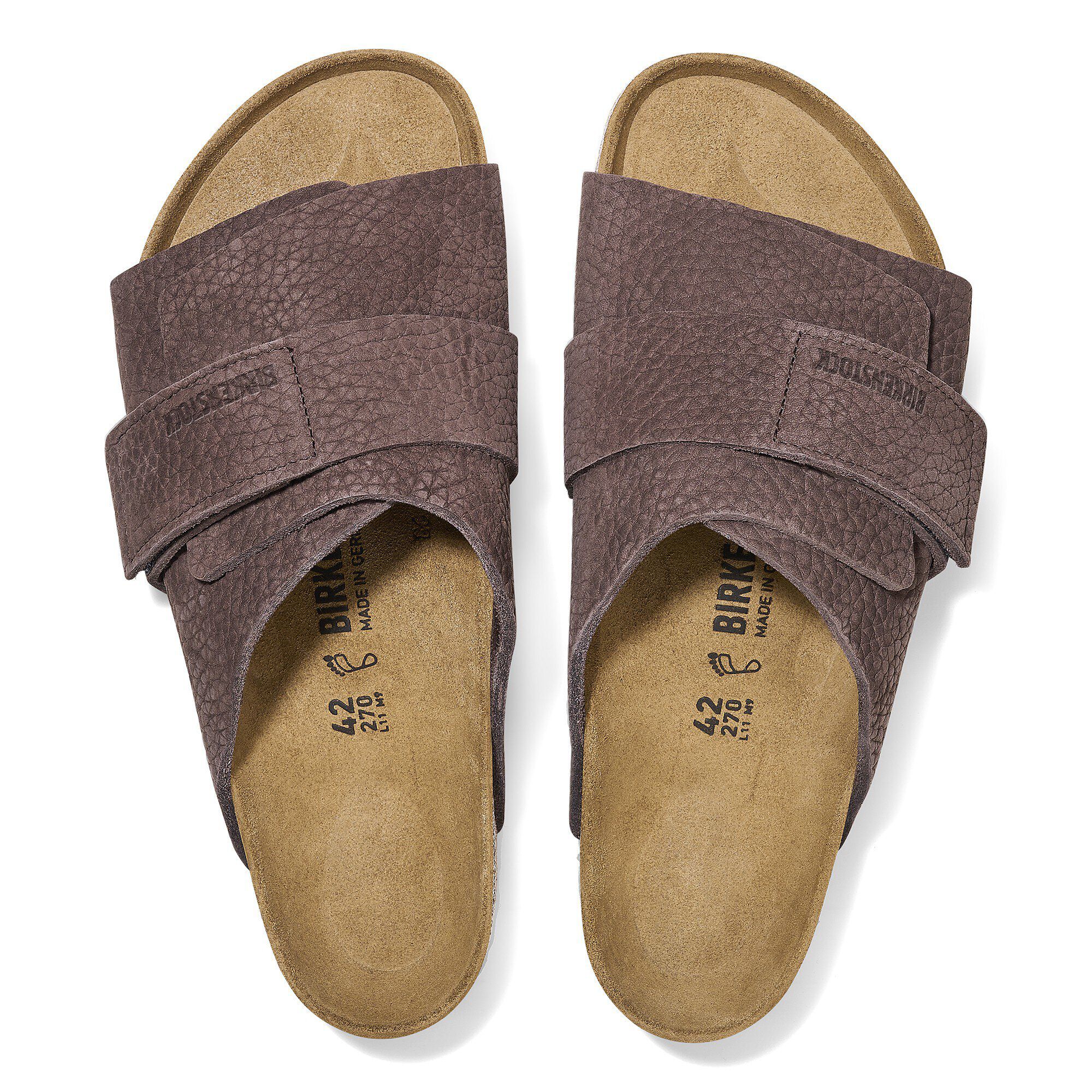 Kyoto Nubuck Leather in Color Desert Buck Roast | BIRKENSTOCK US
