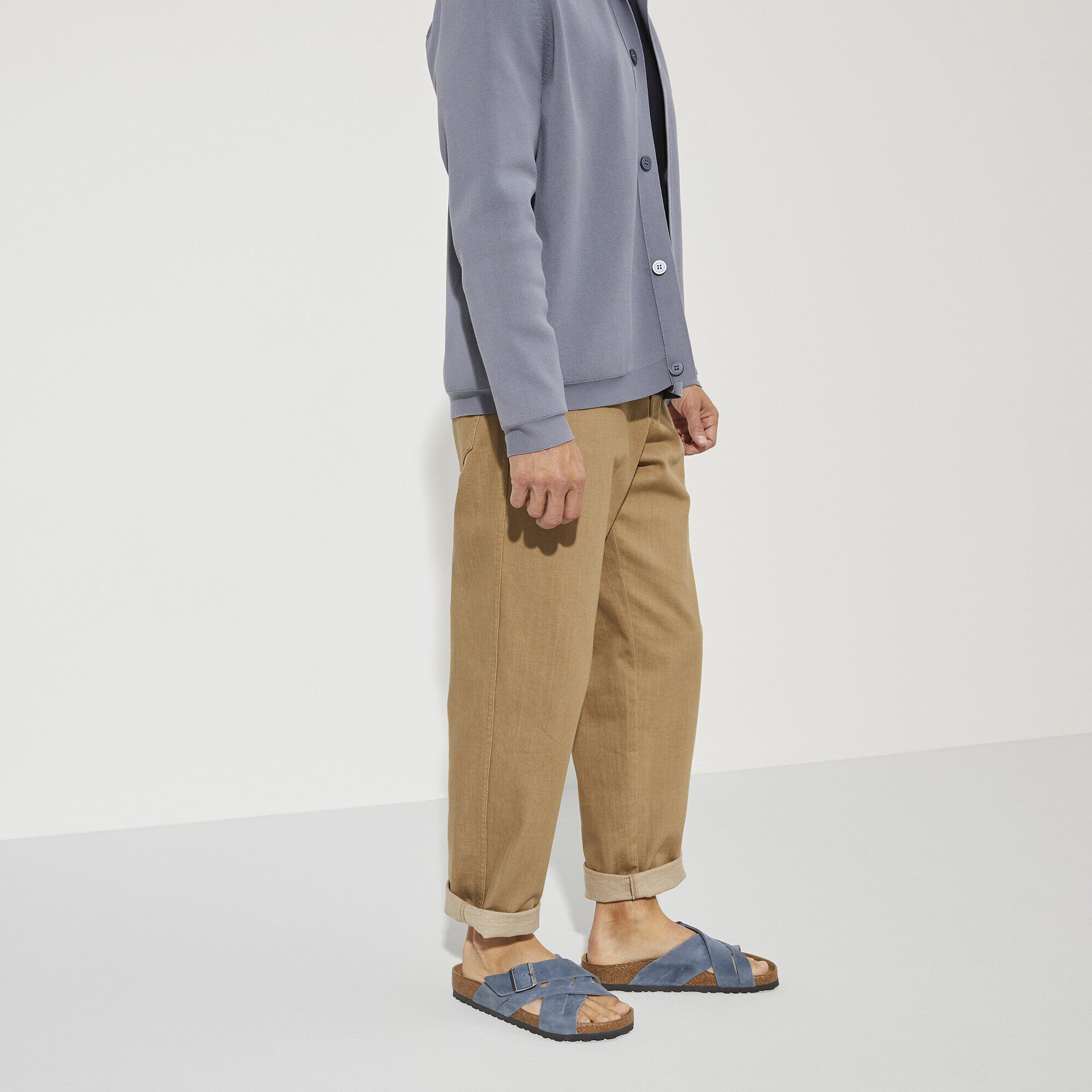   Close-up with a male model