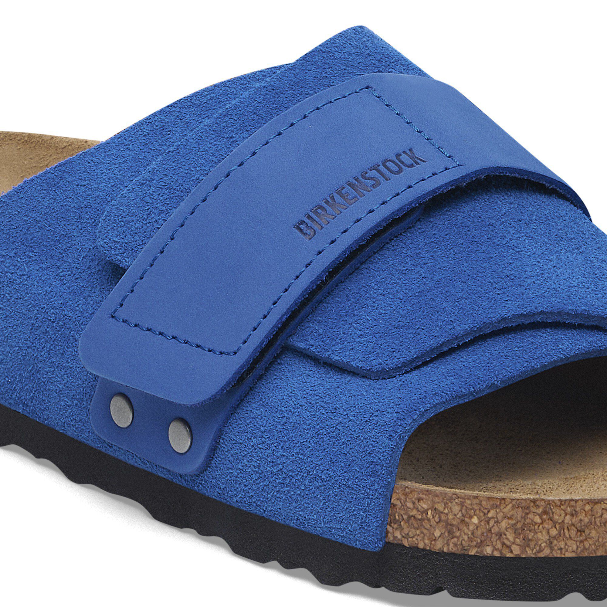 Kyoto Nubuck-Suede Leather in Color Ultra Blue | BIRKENSTOCK US