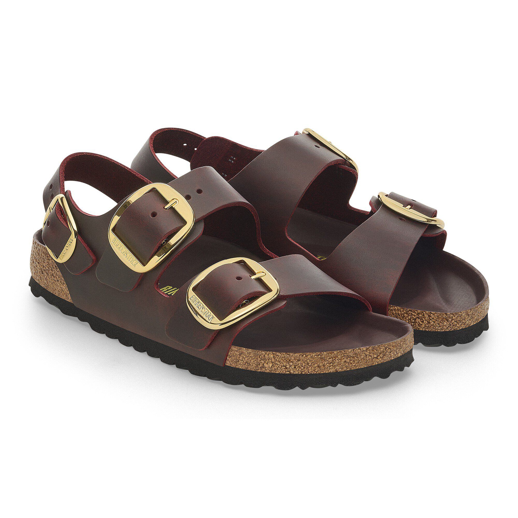 Milano Big Buckle Natural Leather Oiled