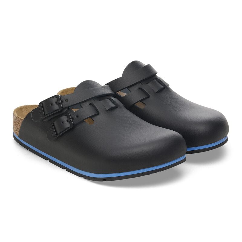 BIRKENSTOCK Kay PRO Natural Leather Coated Black Walk Edit detail
