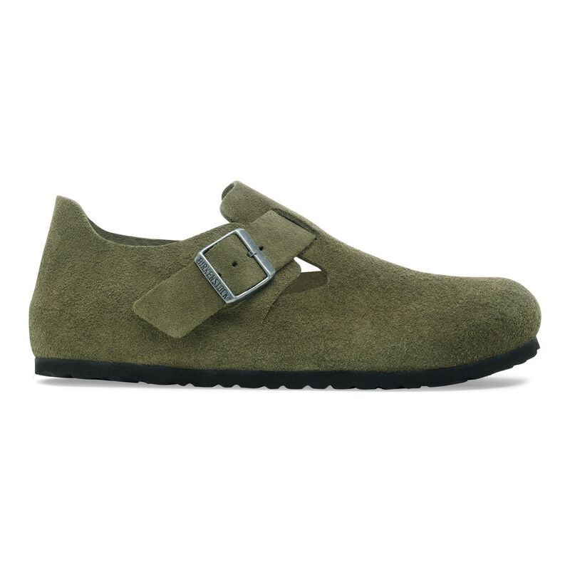 BIRKENSTOCK London Suede Leather Thyme Trail Easy detail