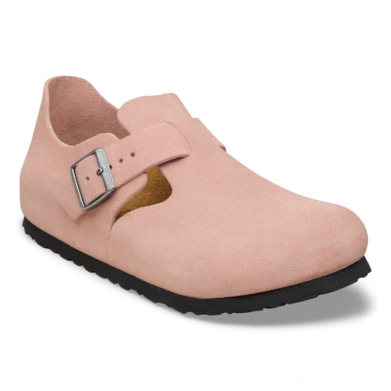 BIRKENSTOCK London Suede Leather Carafe Walk Edit detail