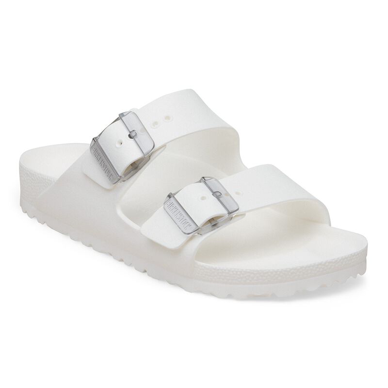 BIRKENSTOCK Arizona Stealth Buckle EVA White Soft Sole detail
