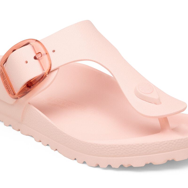 BIRKENSTOCK Gizeh Big Buckle EVA Light Rose Lounge Fit detail