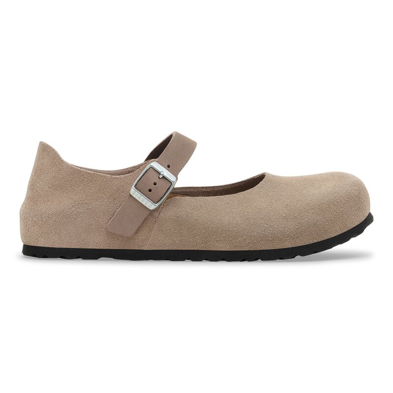 BIRKENSTOCK Mantova Suede Leather Taupe Classic Fit detail